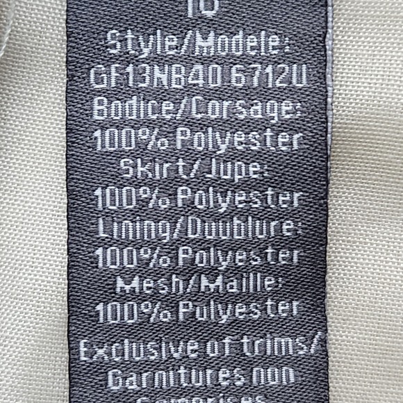 NEWBERRY Dress Youth Girls Size 16 Black White Paris School Uniform Mini Layered - Picture 11 of 16